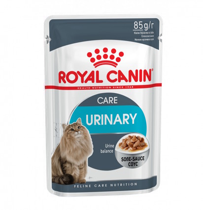 Royal Canin Urinary Care консервы для кошек для профилактики мочекаменной болезни в соусе 85 гр. 